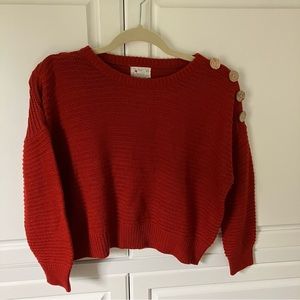 RED SWEATER